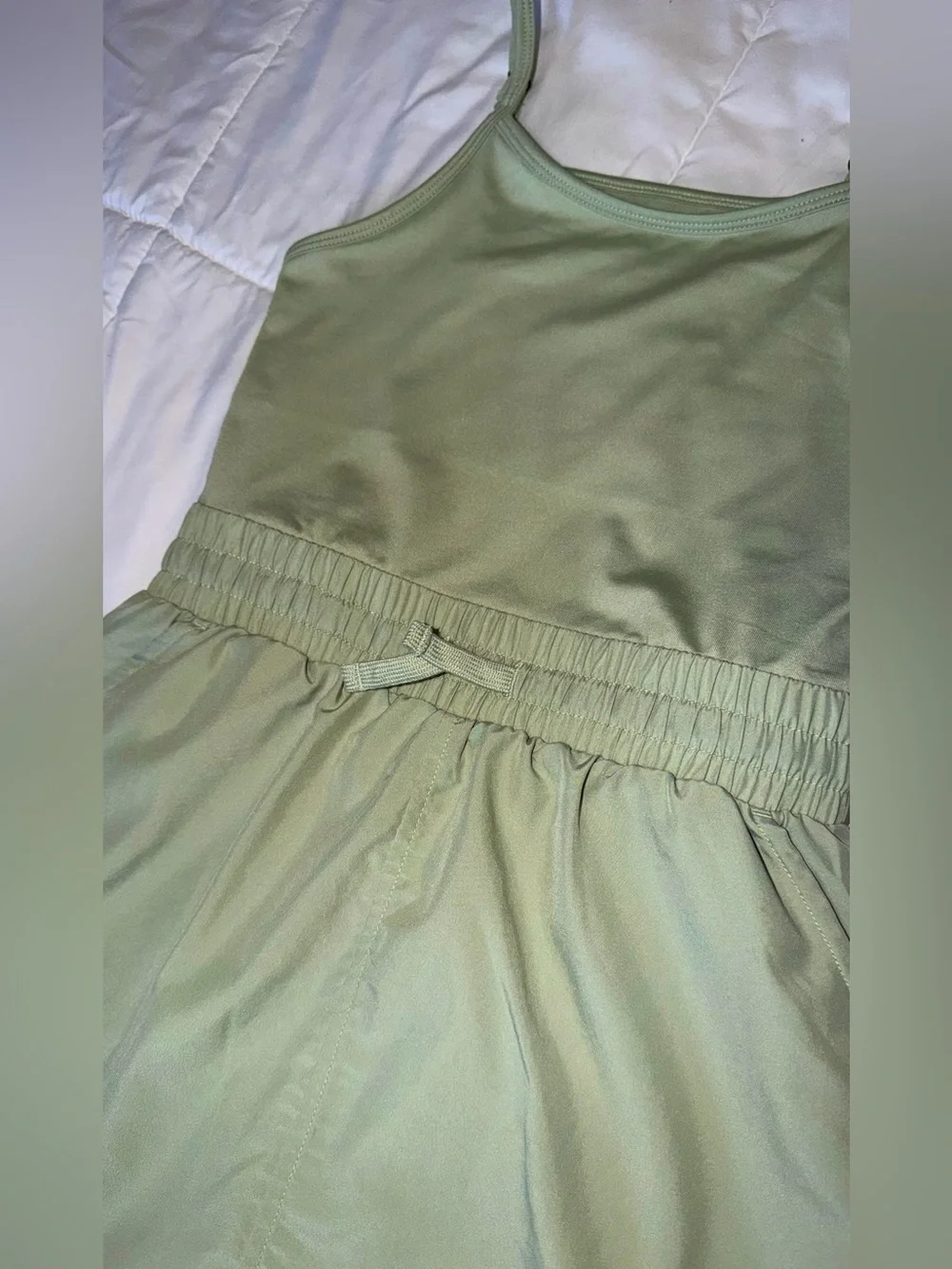 Girls Olive Green Abercrombie Dress